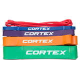 CORTEX Resistance Bands Set & Handles - Front View