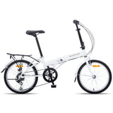 Progear Bikes Nomad Folding Bike 20" in Pearl White