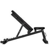 CORTEX BN6 FID Bench with Chin Up Attachment Set - Side View