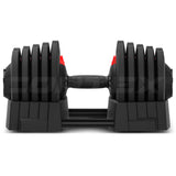 CORTEX Revolock V2 40kg Adjustable Steel Dumbbell Barbell All-in-One (Single) - 45-Degree Angle