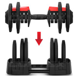 CORTEX Revolock V2 80kg Pair Set Adjustable Steel Dumbbell Barbell All-in-One - Extra Image