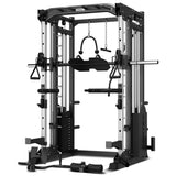 CORTEX SM25 Multi Gym (Dual Stack Functional Trainer, Smith Machine, Half Rack) - Front View