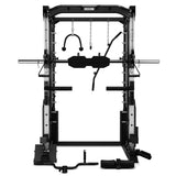 CORTEX SM25 Multi Gym (Dual Stack Functional Trainer, Smith Machine, Half Rack) - Side View