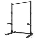 CORTEX SR3 Squat Rack with 90kg Standard Tri-Grip Weight, Bar and Bench Set - Front View