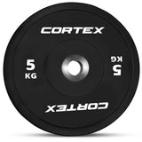 CORTEX 5kg Competition Bumper Plates (Pair) - Front View