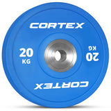 CORTEX 20kg Competition Bumper Plates (Pair) - Front View