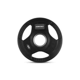 CORTEX 35kg Tri-Grip 50mm Olympic Plate Set - Side View