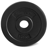 CORTEX 1.25kg EnduraShell Standard Weight Plates 25mm (Set of 4) - Front View