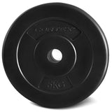 CORTEX 5kg EnduraShell Standard Weight Plates 25mm (Set of 4) - Front View