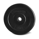 CORTEX 90kg EnduraCast Barbell Weight Set - Top-Down View