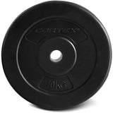 CORTEX 90kg EnduraCast Barbell Weight Set with Weight Tree - 45-Degree Angle