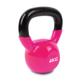 CORTEX 4kg Kettlebell Vinyl - Top-Down View