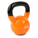 CORTEX 6kg Kettlebell Vinyl - Top-Down View