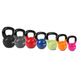 CORTEX 4kg-20kg Kettlebell Set Vinyl - Front View