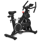 Lifespan Fitness SM-420 Spin Bike with Automatic Magnetic Resistance - Close-Up Angle