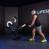 Lifespan Fitness SM900 Commercial Magnetic Spin Bike - Top-Down View