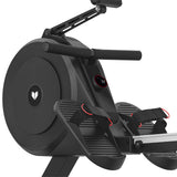 Lifespan Fitness ROWER-500D Dual Air/Magnetic Rowing Machine - Rear View