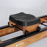 Lifespan Fitness ROWER-760 Water Resistance Foldable Rowing Machine - Close-Up Angle