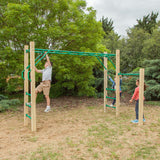 Lifespan Kids Amazon 2.5m Monkey Bar Set - Side View