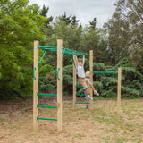 Lifespan Kids Amazon 2.5m Monkey Bar Set - Rear View