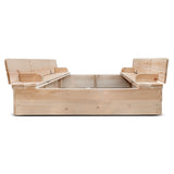 Lifespan Kids Strongbox 2 Square Sandpit