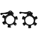 CORTEX Olympic Alpha Aluminium Collars (Pair) - Side View