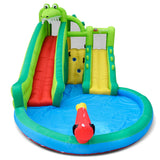 Lifespan Kids Crocadoo Slide & Splash - Side View