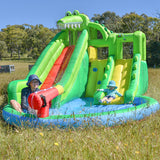 Lifespan Kids Crocadoo Slide & Splash - Close-Up Angle