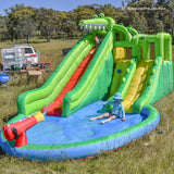 Lifespan Kids Crocadoo Slide & Splash - Low Angle