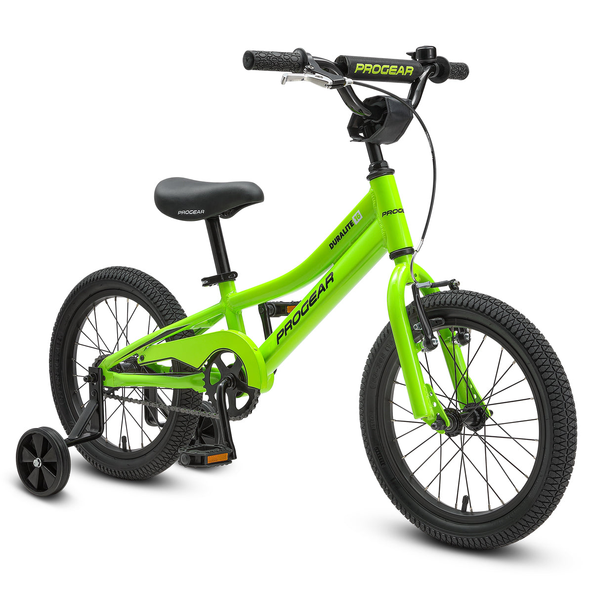 Progear DuraLite Kids Bike 16" - Lime Green