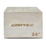 CORTEX 3-in-1 Wooden Plyo Box - Front View