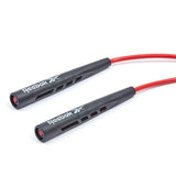 Reebok Skipping Jump Rope (Black/Red, 280cm) - Front View