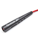 Reebok Skipping Jump Rope (Black/Red, 280cm) - Side View