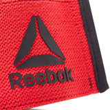 Reebok Knee Wraps in Red - Top-Down View