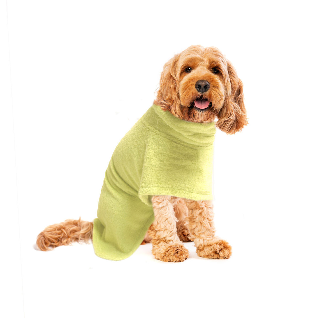 Organic Luxury Bamboo & Cotton Dog Bathrobe