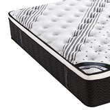 Mattress Euro Top Queen Size Pocket Spring Coil with Knitted Fabric Medium Firm 33cm Thick