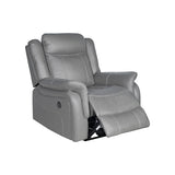 Carlton 3R+1R+1R Finest Fabric Recliner Sturdy Construction Metal Mechanism - Front View