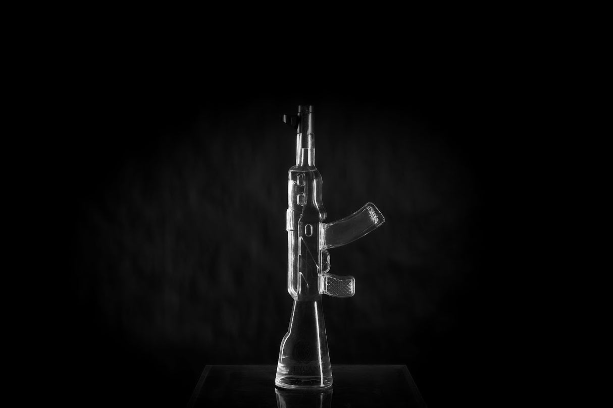 LYCAN PREMIUM VODKA AK-47 BOTTLE 750ML