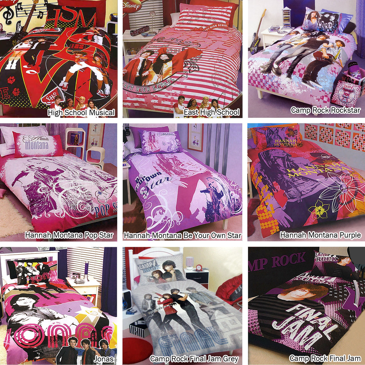 Disney Hannah Montana Pop Star Quilt Cover Set Single