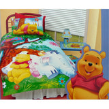 Disney Winnie The Pooh Quilt Cover Set Sleeping Under The Tree Single