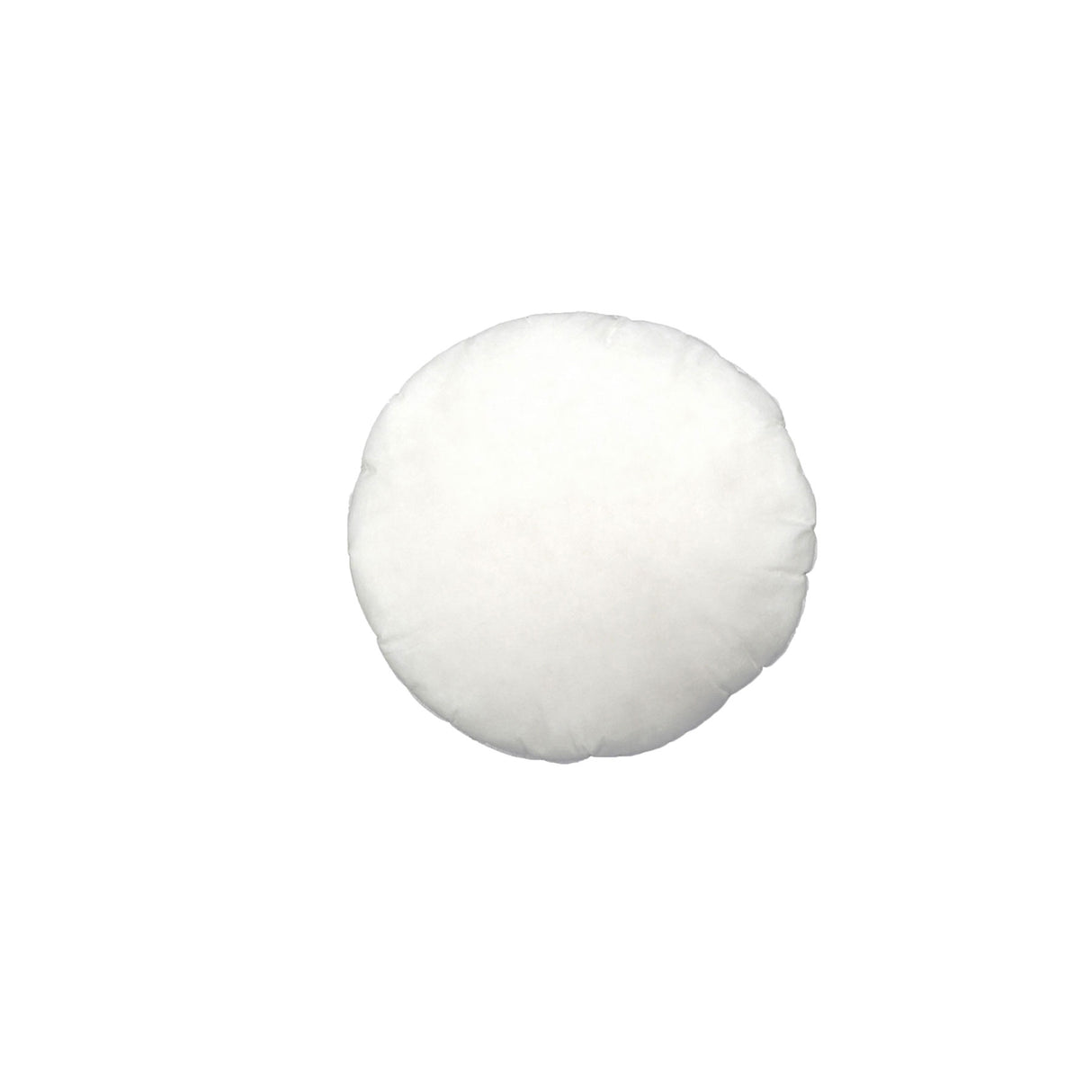 Premium Plush Round Cushion Insert - 40 cm Diameter for Superior Comfort