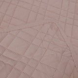 Jane Barrington Morris Blush Ultrasonic Embossed Lightly Quilted Reversible Coverlet Set Queen