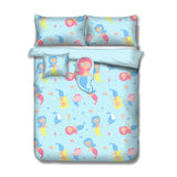 Mermaid Adventure 4-Piece Kids Comforter Set by Ramesses