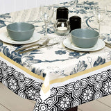 Ladelle Victoria Floral Oblong Tablecloth for 10 to 12 Seats - 150 x 300 cm