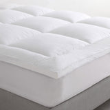 Luxury 1100GSM Pillowtop King Mattress Protector with 50cm Deep Walls by Logan and Mason