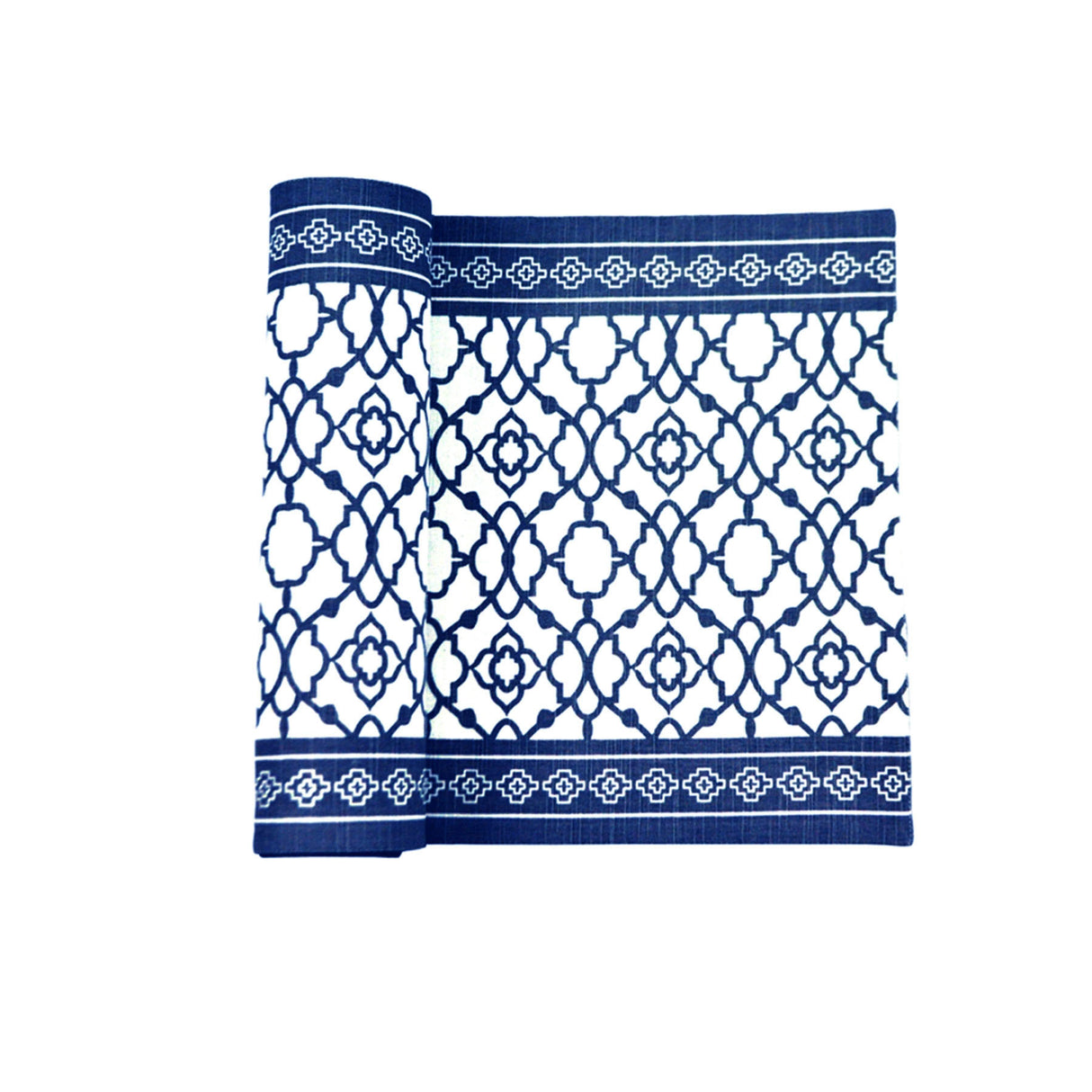 Indigo Elegance: Rans Vintage Cotton Table Runner