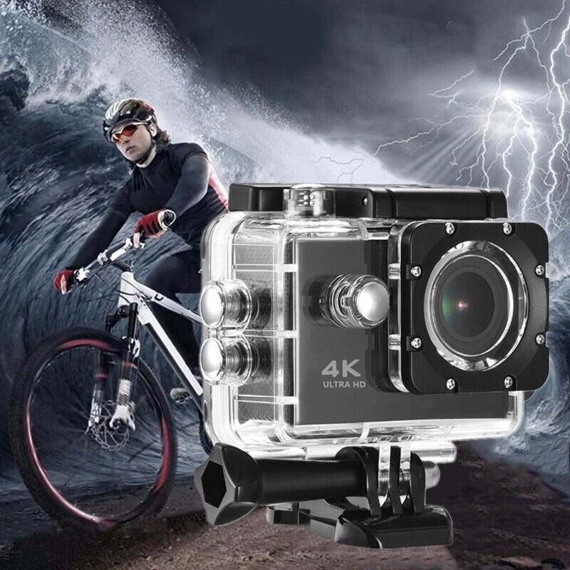 Motion Camera 4K Wifi Diving Cycling Sports Camera Underwater DV With 32GB Card