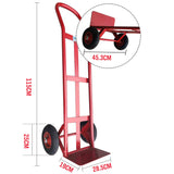 1.15M 200KG Hand Trolley Truck Transport Platform Courier Plate Cart Heavy Duty - Front View