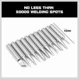 11Pc Soldering Iron Tips Solder Rework Lead Free Hakko Soldering Station AU