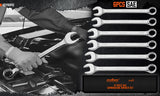 6Pc Extra Big Imperial Combination Spanner Ring Open Ended Combo Wrench Work